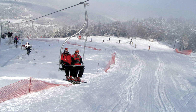Skijanje na planini - Divčibare - žičara